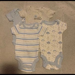 Set of 4 koala baby onsies